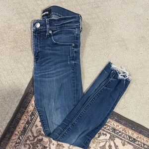 Express Stretch+ Ankle Legging Mid Rise Denim